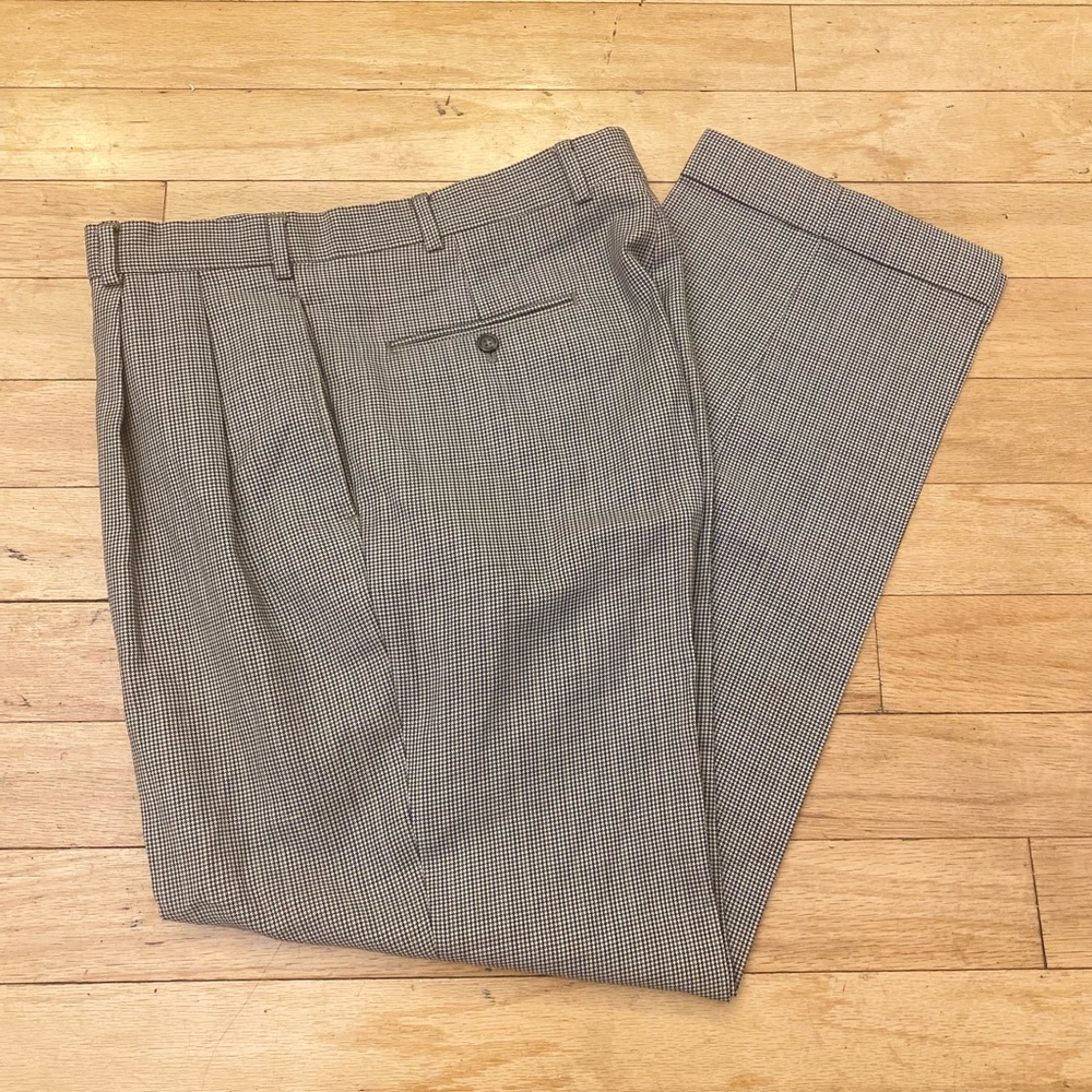 RALPH LAUREN Trousers (36, Tan, Cotton)